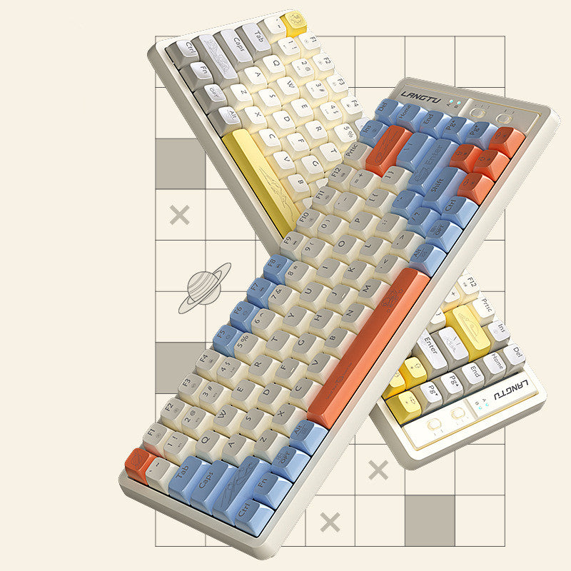 LT-GK85 keys Wireless Bluetooth Mechanical Keyboard