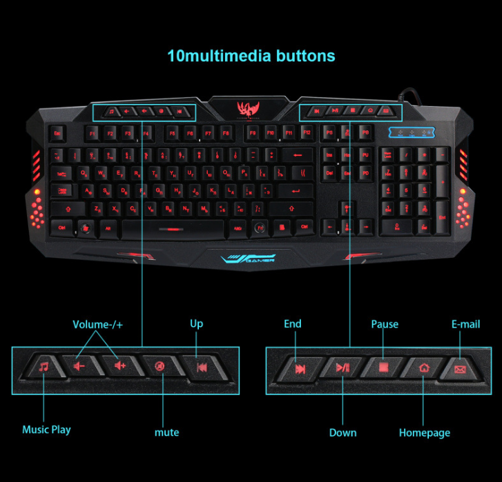 GB v10 Gaming Keyboard