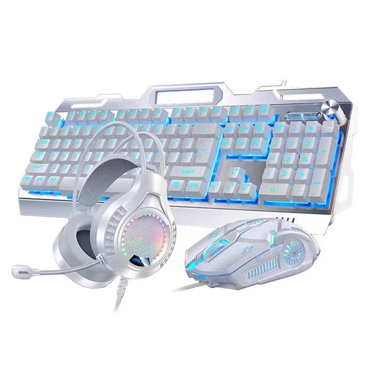 YD V2 RGB Wired Gaming keyboard with mouse and headset